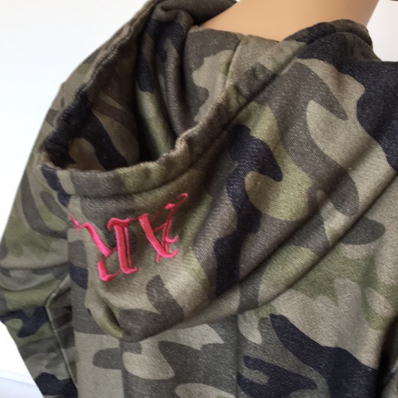 AFRM Cami Army Oversized Sweatshirt Hoodie S M - Picture 5 of 8